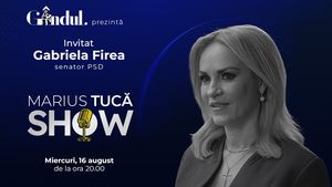 Marius Tucă Show începe miercuri, 16 august, de la ora 20.00, live pe gândul.ro. Invitată: Gabriela Firea
