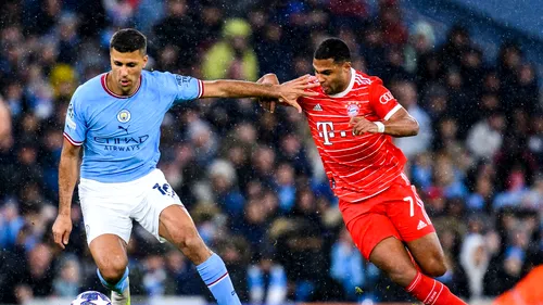 Manchester City - Bayern Munchen 3-0 și Benfica - Inter 0-2, în sferturile de finală din Liga Campionilor! Umilință istorică pe Etihad Stadium: trupa lui Guardiola, ca și calificată în semifinale