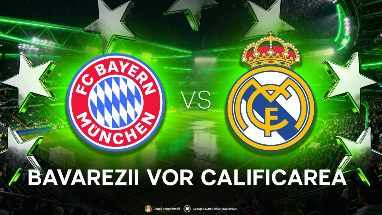 ADVERTORIAL. Bayern Munchen - Real Madrid, confruntarea de totul sau nimic pentru Los Blancos