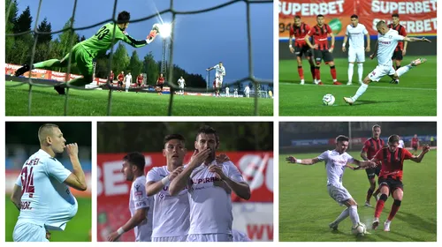 Hlistei și Bălan devin ”gemenii golului” la Rapid. Cei doi au recidivat și cu FK Csikszereda, iar echipa giuleșteană se îndreaptă către promovarea mult dorită