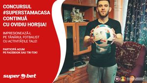 PROVOCAREA #SUPERSTAMACASA CONTINUĂ CU OVIDIU HORȘIA!