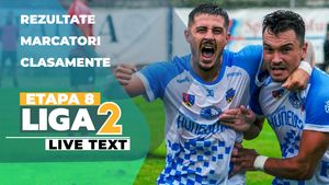 Etapa 8 Liga 2 | Corvinul şi FC Bihor se impun în deplasare şi rămân pe primele două poziţii. CSM Olimpia reuşeşte prima victorie în acest sezon, Andrei Cristea debutează cu dreptul la Concordia