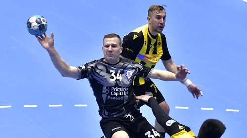 CSM București a învins AEK Atena la 5 goluri diferență în Cupa EHF, în manșa tur din cadrul optimilor de finală