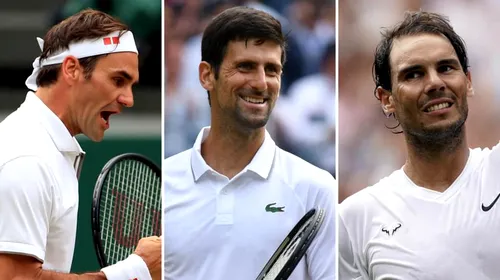 Wimbledon 2019 | Djokovic, Federer și Nadal dau asaltul pentru semifinale. Elvețianul poate atinge suta de victorii pe iarba londoneză. Doi outsideri se luptă pentru lozul de aur. Programul complet al sferturilor masculine, de miercuri