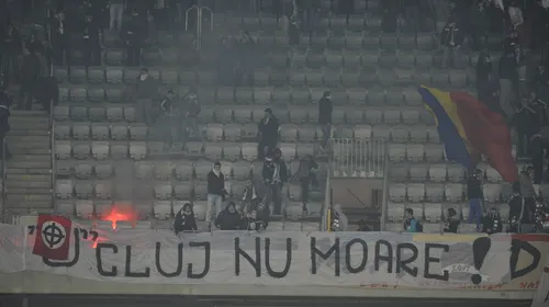 Jandarmeria a închis casele de bilete înainte de CFR – „U”! Mai puțin de 6000 de fani la meci