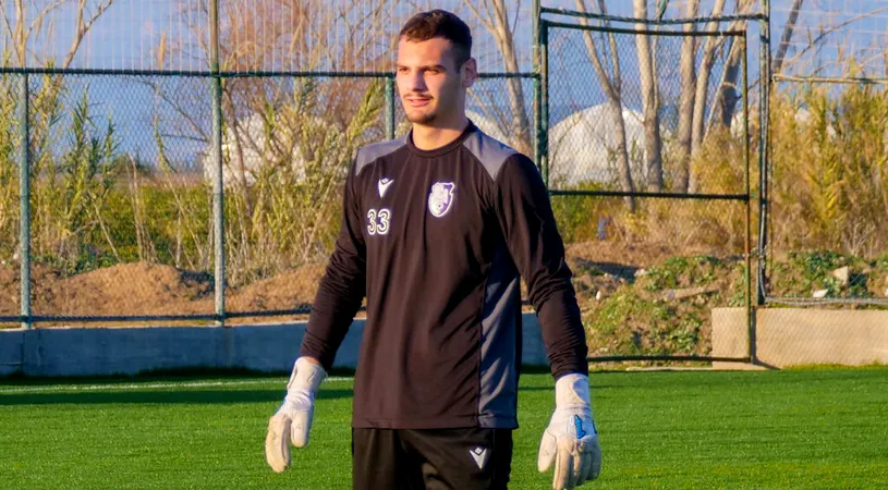 Alexandru Silveanu a ajuns la o ultimă clasată din Liga 3! CFC Argeș nu a putut găsi o variantă mai bună pentru portar
