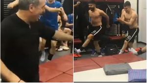 VIDEO | Dansul victoriei în vestiarul Viitorului! Elevii lui Gică Hagi s-au distrat după victoria cu FCSB