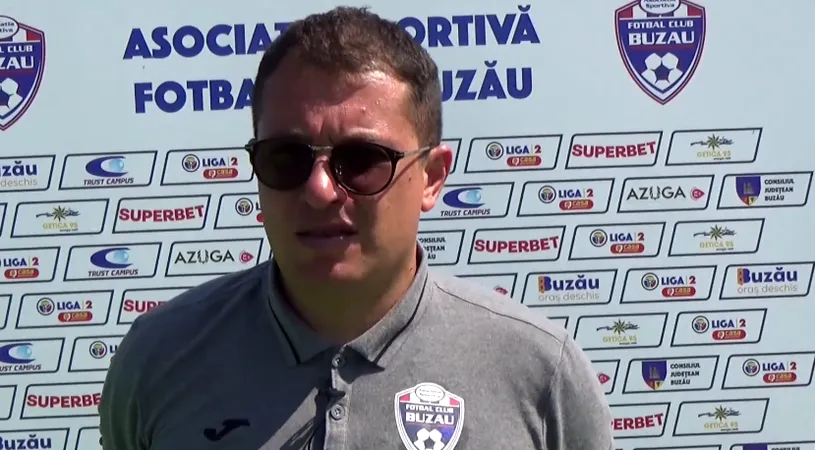 Andrei Prepeliță și-a pierdut răbdarea cu jucătorii: ”Nu înțeleg anumiți fotbaliști, tot îi aștept să demonstreze. Trag un semnal de alarmă, să ne revenim”. Antrenorul Gloriei Buzău, acid și cu arbitrajul după partida cu Metaloglobus
