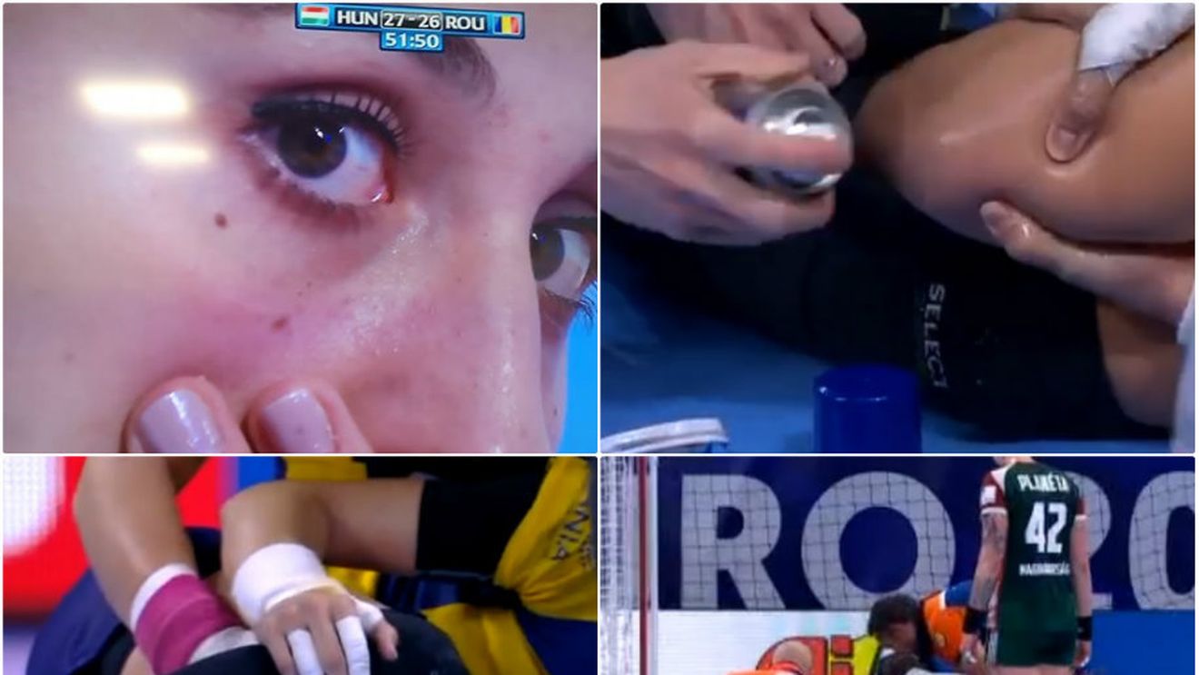 Neagu s-a accidentat grav la genunchi și a fost dusă cu salvarea la spital! VIDEO | Cristina, în urlete și lacrimi de durere