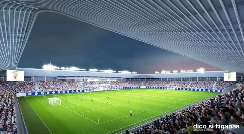 Stadion nou în Bistrița! În an electoral, CJ anunță cu mare fast construirea unei arene moderne și face publice primele detalii: la cât se ridică investiția și câte locuri va avea