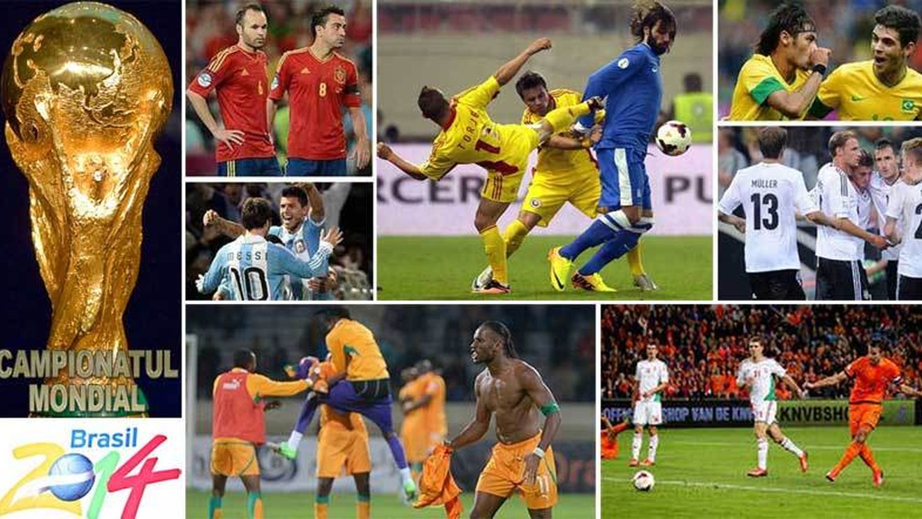 OFICIAL - FIFA a stabilit urnele pentru tragerea la sorți a grupelor CM 2014! Surpriză: 9 echipe într-o urnă, 7 în alta.