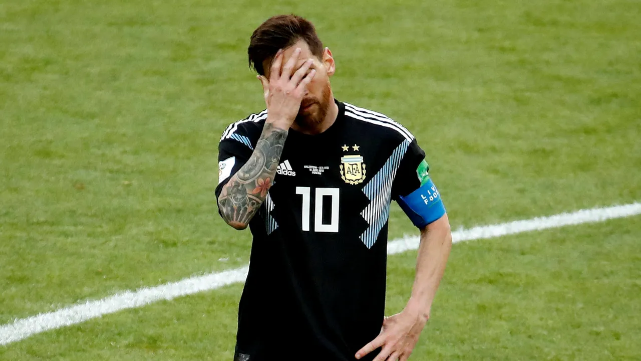 Messi, făcut praf de o legendă a Argentinei după meciul cu Islanda: 