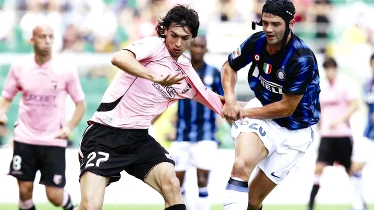 Chivu, titular până la urmă! Palermo - Inter 1-2