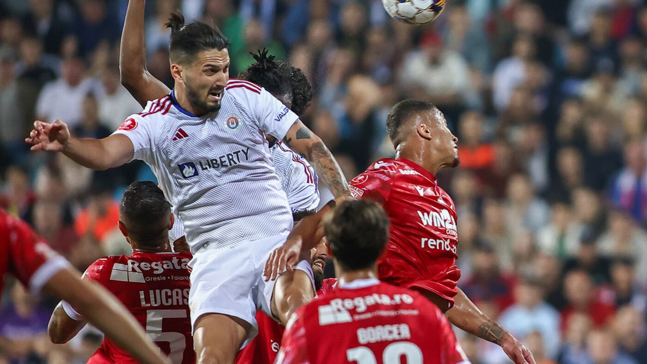 Dinamo - Oțelul 3-1, în etapa 26 din Superliga. „Câinii” au mușcat din Dorinel Munteanu până l-au făcut să vadă roșu în fața ochilor