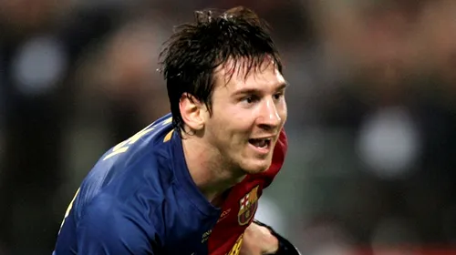 Messi, golgheterul Ligii Campionilor**