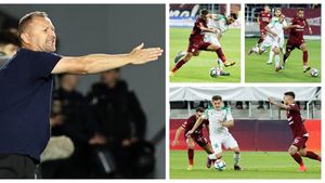 Antrenorul Dumbrăviței, un car de nervi pe arbitrajul din meciul cu Rapid: ”Explodez, că nu mă pot controla!” Timișenii, dezavantajați în Giulești la două faze importante