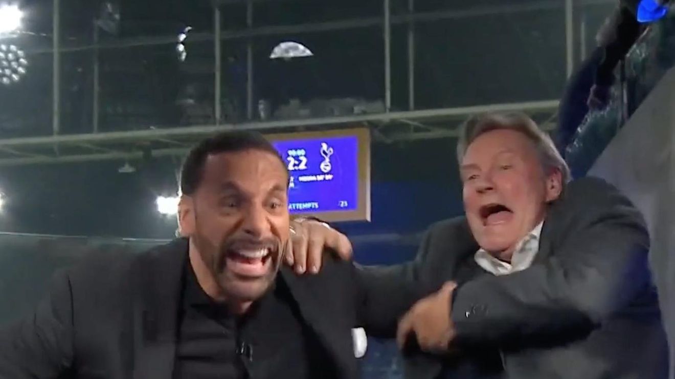 VIDEO | Reacția de milioane a lui Rio Ferdinand, după ce Lucas Moura a încris golul care a trimis-o pe Tottenham în finala Ligii Campionilor. Cum s-a manifestat, în direct, fostul jucător al lui Manchester United 