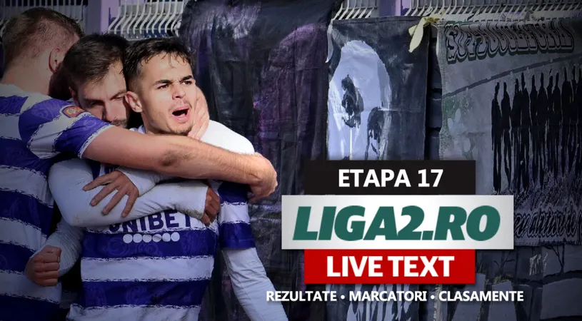 Liga 2, etapa 17 | SC Oțelul n-a putut înscrie la Slatina și ratează șansa să egaleze liderul Steaua, așa cum a făcut-o Poli Iași. Progresul Spartac a dat lovitura la Miercurea Ciuc. Partida de la Baia Mare a fost amânată