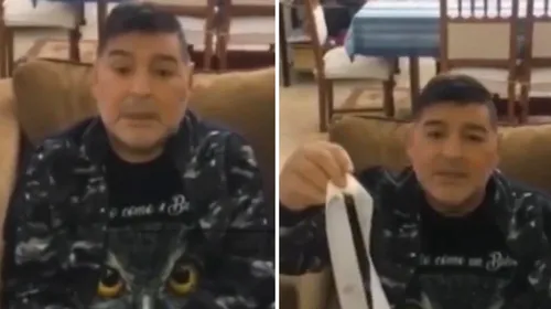 Diego Armando Maradona s-a dat iar în spectacol! Starul argentinian este acum în „război” cu fiica lui. Nimeni nu l-a mai văzut așa | VIDEO