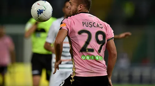 Echipa lui Pușcaș, înfrângere în fața echipei unui alt român! Palermo poate pierde primul loc din Serie B