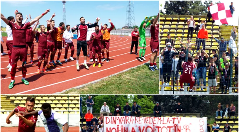 Piteștiul și-a luat gândul de la Liga 1!** FC Voluntari și-a demonstrat superioritatea cu Academica și nu mai poate pierde promovarea