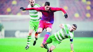 Costea, cap de linie!** VEZI cifrele lui "Nilă" în partida cu Voința Sibiu