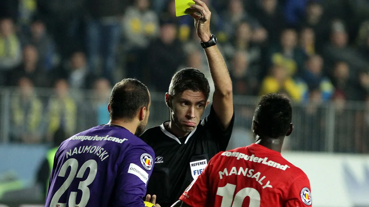 Radu Petrescu va arbitra meciul Steaua - Astra