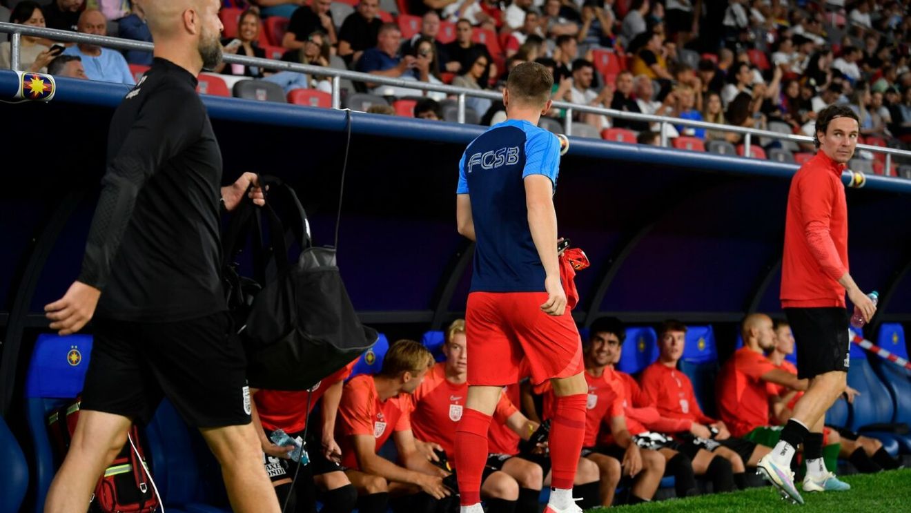 Accidentarea fotbalistului de la FCSB l-a şocat pe medicul echipei! Cariera, pusă în pericol: "Nu am văzut aşa ceva în viața mea"