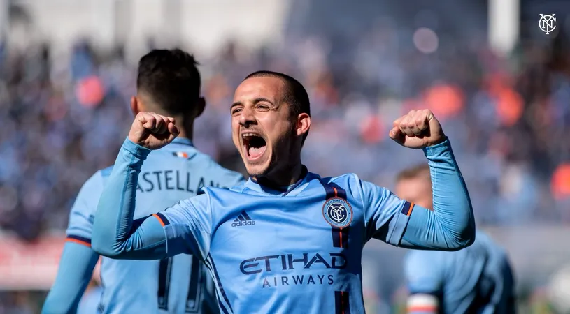 Alex Mitriță, omul meciului și gol superb pentru New York City. VIDEO | Comentatorul american l-a confundat pe român cu un brazilian: 