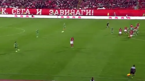 VIDEO | Golul reușit de Cosmin Moți în victoria obținută de Ludogoreț pe terenul lui ȚSKA Sofia, scor 2-0