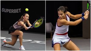 Ana Bogdan, învinsă de Emma Răducanu în optimi la Transylvania Open! Video Online. Britanica de origine română nu a avut milă de Ana