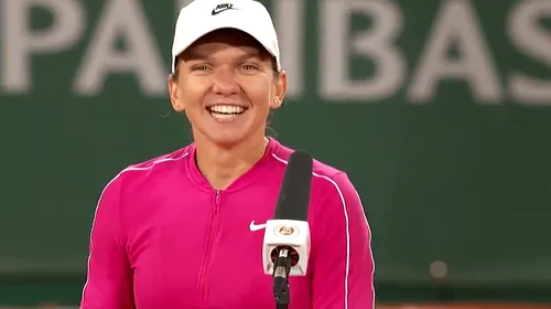 Simona Halep, surpriză de proporții după prima victorie la Roland Garros! Toată arena i-a cântat „La mulți ani”! Momente emoționante pentru româncă | VIDEO