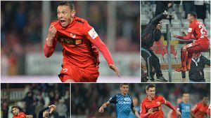 Valentine's Costache. Puștiul de 17 ani înscrie la primul meci ca titular și aduce victoria în Dinamo - FC Botoșani 1-0
