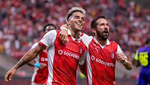 Braga - CFR Cluj 2-0, în turul 3 preliminar al Europa League. Echipa ardeleană va juca în play-off-ul din Conference League
