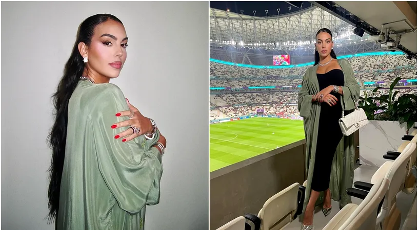 Partenera lui Cristiano Ronaldo, cea mai bogată iubită de fotbalist de la Cupa Mondială din Qatar! Georgina Rodriguez a purtat bijuterii de 2.5 milioane de euro la meciul Portugaliei