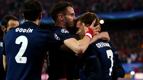 Liga Campionilor | Cutremur în „sferturi”! Atletico a eliminat Barcelona după 2-0 pe Calderon. Catalanii nu au primit un penalty în prelungiri. Bayern, City și Real completează careul de ași