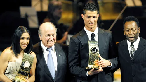 Blatter despre Cristiano Ronaldo: „Stă prea mult la frizer”