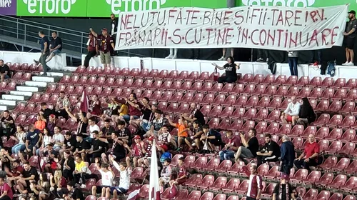 Galeria lui CFR Cluj, mesaj superb pentru patronul campioanei României, aflat în stare gravă: „Neluțu, fă-te bine și fii tare!”