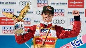 Ryoyu Kobayashi, un nou succes memorabil! Niponul a câștigat Turneul Celor Patru Trambuline