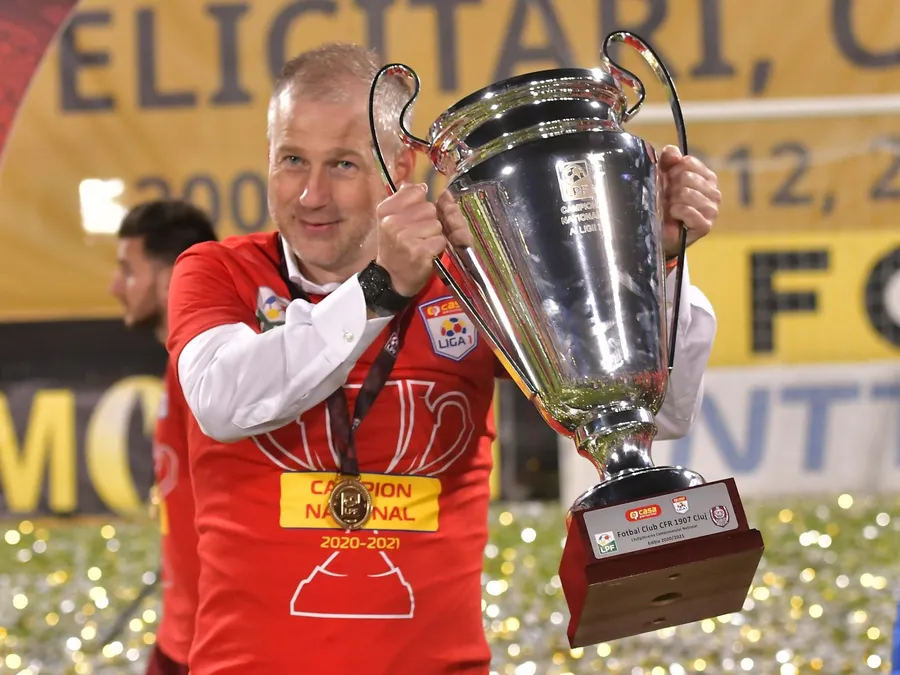 Edi Iordănescu a câștigat cu CFR primul titlu din carieră