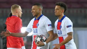 Kylian Mbappe a făcut ravagii pe Camp Nou! Starul lui PSG, în culmea fericirii după o reușită istorică. De la Andriy Shevchenko nu s-a mai întâmplat așa ceva