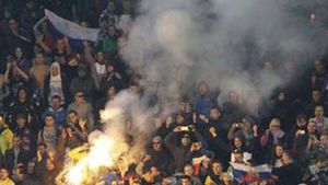 Rusia a depus plângere la UEFA și susține că meciul cu Muntenegru trebuia suspendat din minutul 1