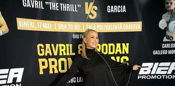 Spectacol total la debutul Anamariei Prodan ca promotor de box! Ronald „The Thrill” Gavril revine în ring la Gala Boxing Fighting Championship din Craiova