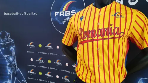 Surpriză pentru cei care iubesc baseball-ul: a apărut noul tricou de joc al naționalei României! Ediție limitată cu 100 de piese de colecție | GALERIE FOTO