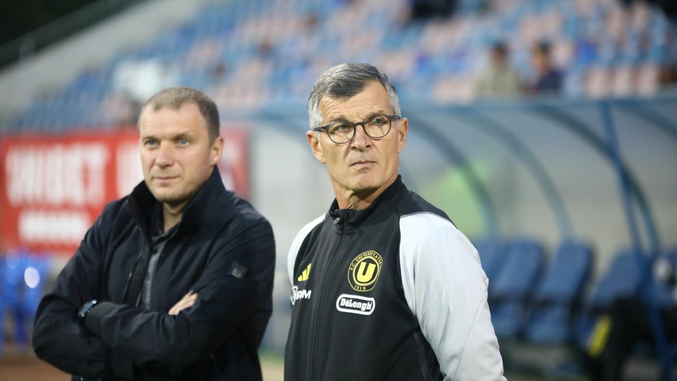 Ioan Ovidiu Sabău, la picioarele lui Dan Nistor după FC Botoșani - U Cluj: „E un super-om, super-jucător!”