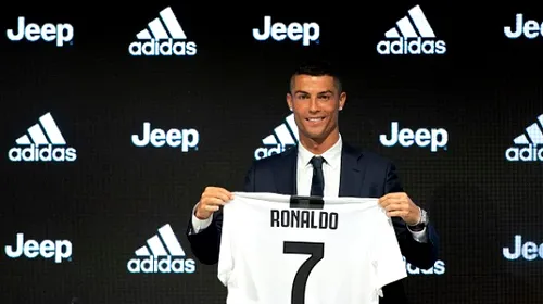 Fanii nu se mai satură de Ronaldo! Ce record a bătut Juventus din vânzările de tricouri
