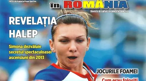 Revista „Sport în România” se lansează cu Simona Halep