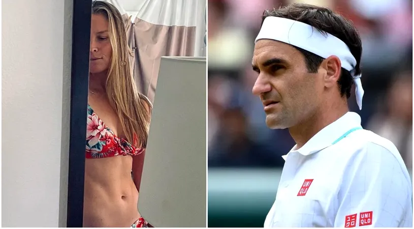 O rivală a Simonei Halep, reacție neașteptată: „Pot rămâne blocată în lift cu Roger Federer?
