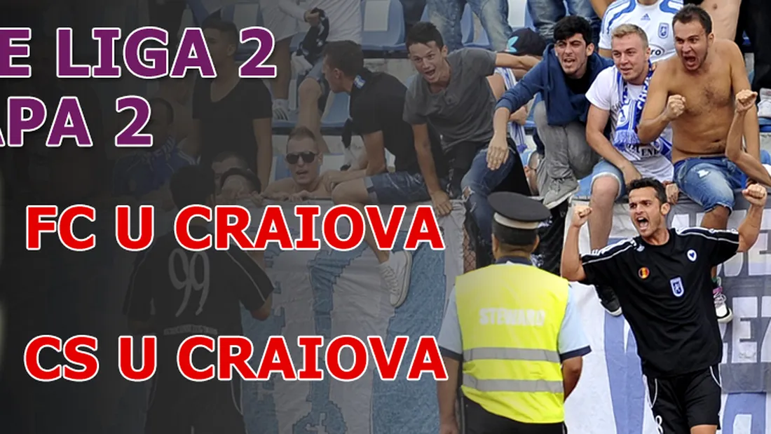 FOTO FC U Craiova - CS U Craiova 0-0!** Derby nul la Severin