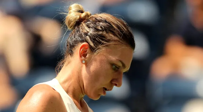 Simona Halep, un car de nervi: 